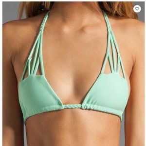 Acacia Swimwear Melona Haena bikini top NWT Medium